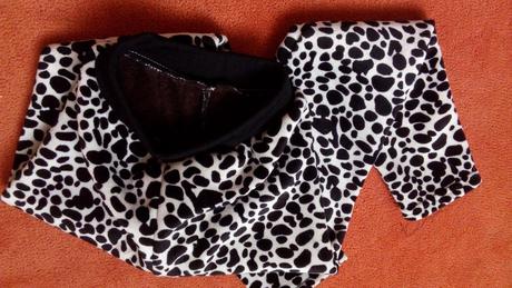 Tigrované legíny teplé, asi na 6-7 rokov, 116