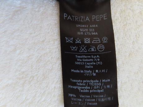 Patrizia pepe, elastický top - body, veľ. m, m