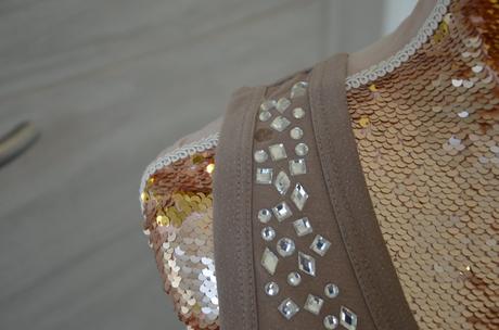 Tričko s kamienkami-m, bonprix,m