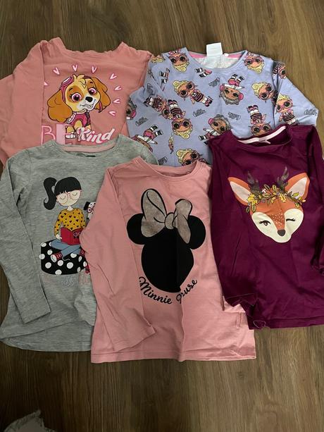 6x tricko, 122–134