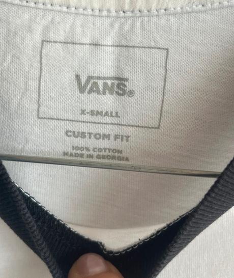 Štýlové tričko vans s 3/4 rukávom  xs, 158