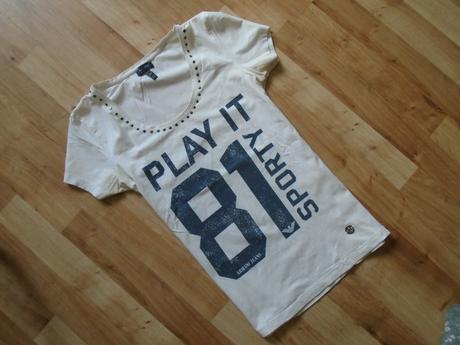 Luxusné biele tričko armani jeans, armani,l