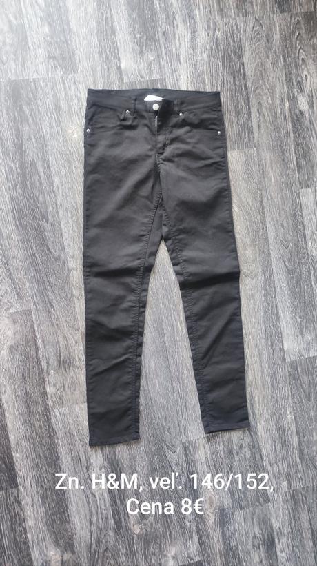 Predám dievčenské rifle veľ. 146/152, 146