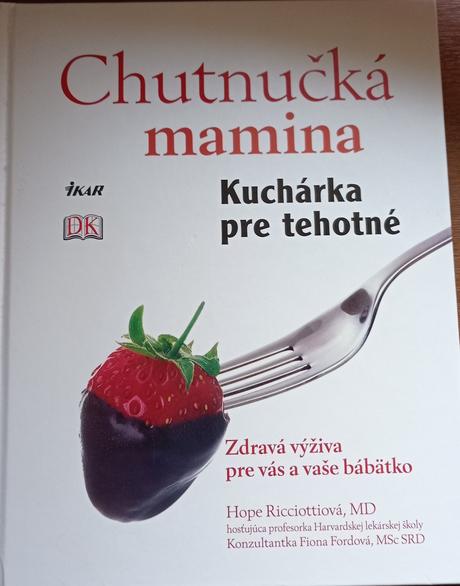 Kniha - kuchárka pre tehotné, 