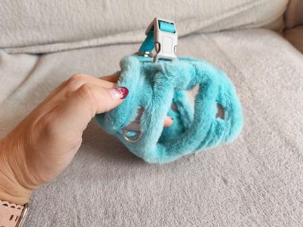 Kožušinkový postroj xs, 