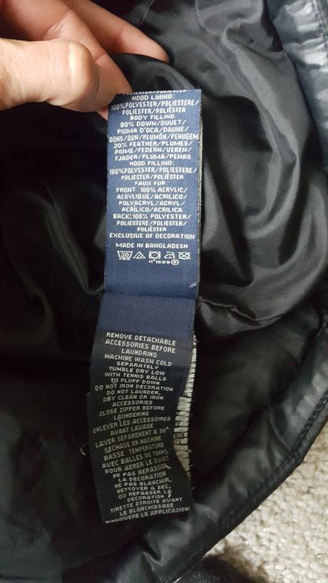 Original ralph lauren paperova zimna bunda velkost, ralph lauren,m