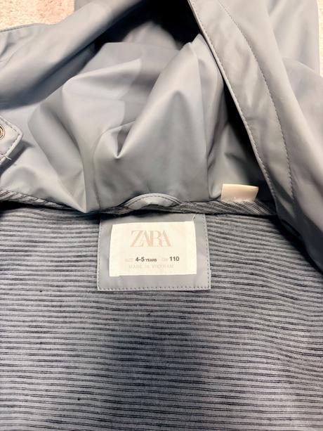 Pogumovana vetrovka zara, zara,110