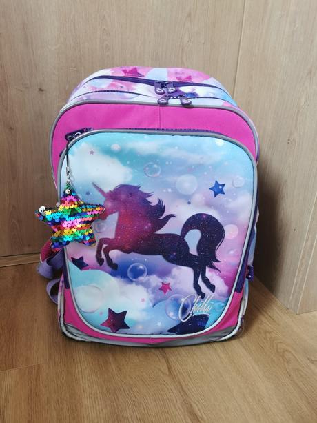 Skolska taska topgal endy jednorozec top stav, 