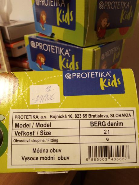 Detské sandálky, protetika,21