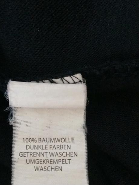 Pánske čierne tričko, regular, xs