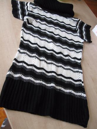 Dámsky predĺžený sveter/rolák, s, s