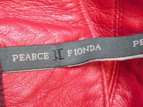 Pearce fionda luxusny koženy top, 38