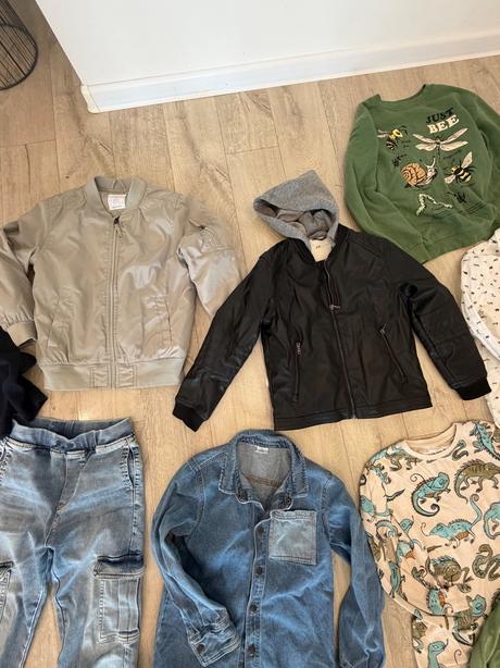 Velky balik veci pre chlapca velkost 134/140, 122–134