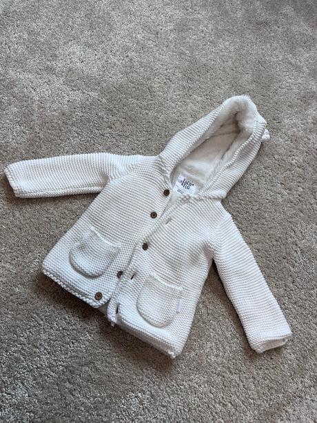 Zateplený sveter s kapucňou, f&f,68