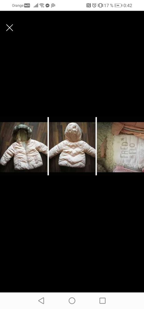 Zimny kabát, f&f,80