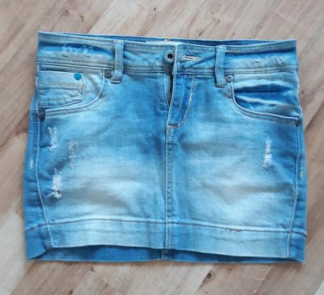 Riflová sukna bershka č.34, bershka,34