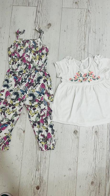 Šaty a nohavicový overal 92, 86–98