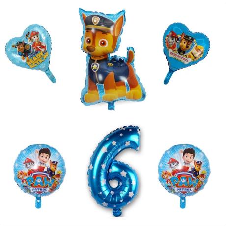 Foliove balony paw patrol - labkova patrola,