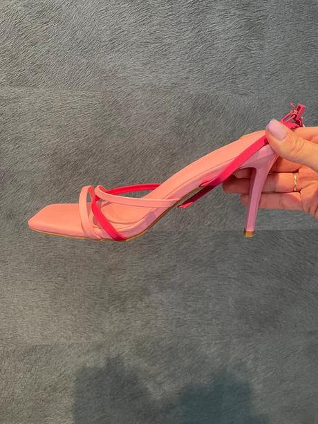 Ružové letné sandále, reserved,39