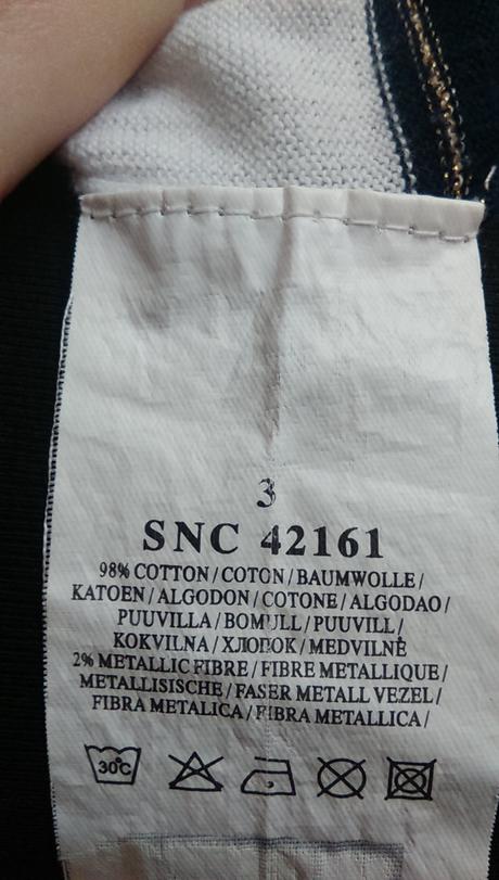 Námornícky pulovrík, l