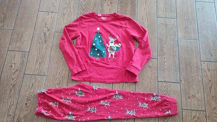 Vianočné pyžamko 158/164, pepperts,140