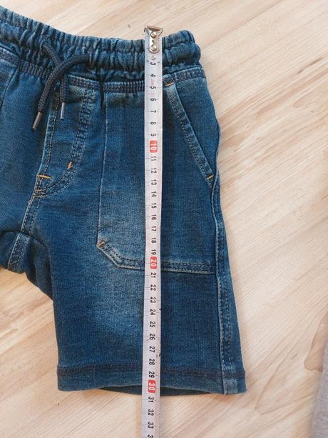 Šortky makkucke, denim,98