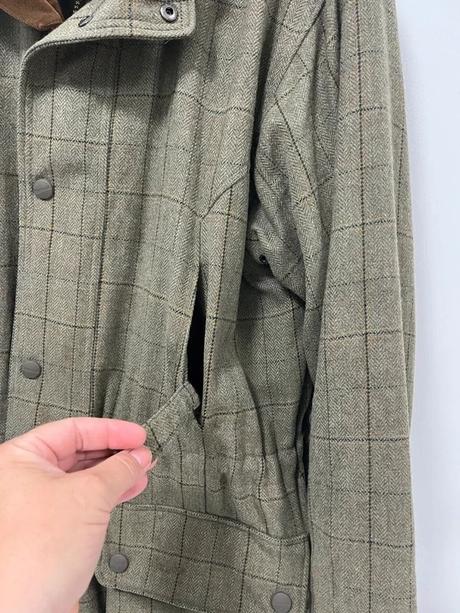 Barbour sporting gore-tex tvídová bunda, l