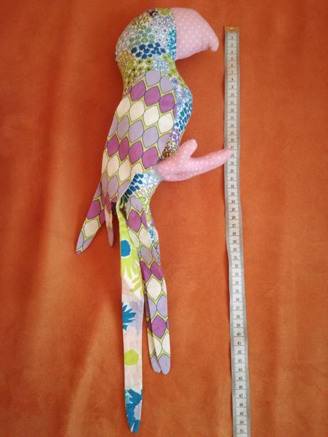 Hand made papagáj,