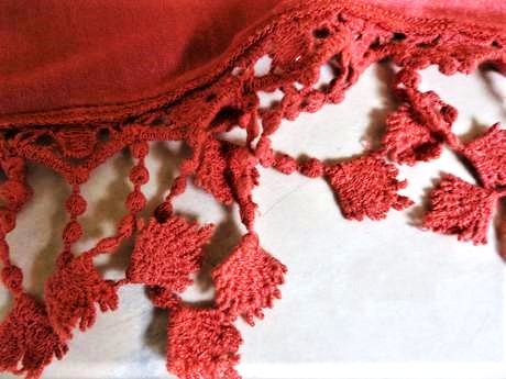 Bavlnená šatka na krk, l