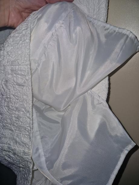 Biele saty podsite, h&m,42