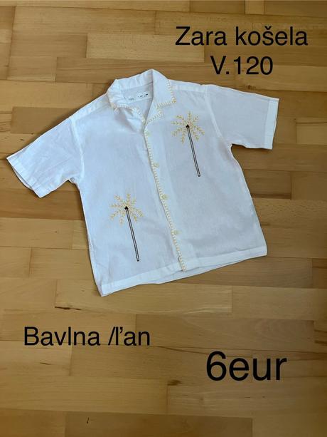 Košeľa zara, zara,122