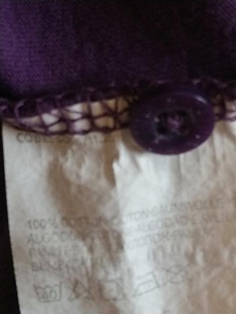 Pánske fialové tričko, canda, s, s