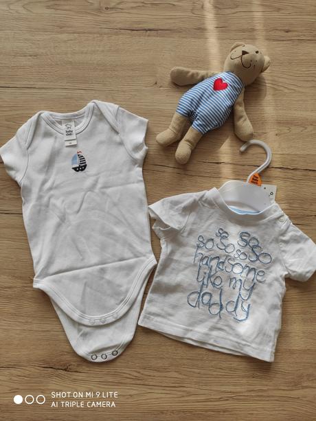 Body 1 x oblečene tričko zdarma, 68–80