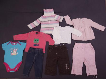 8ks krasnych veci 68-80 - benetton, babaluno,..., 68–80