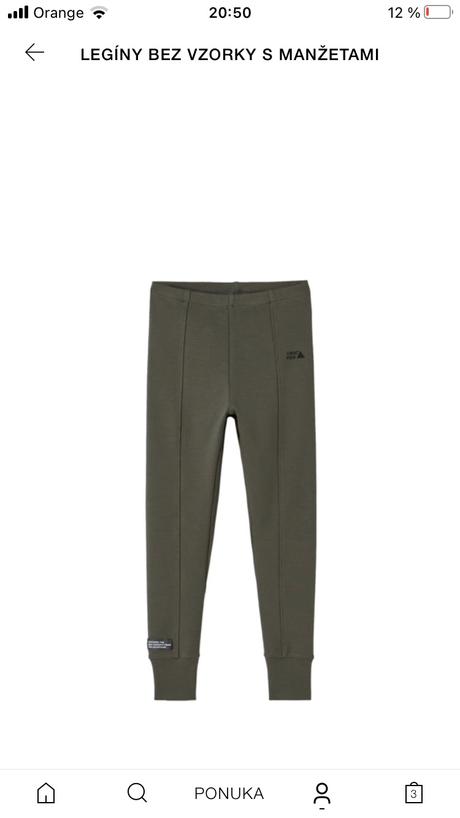 Legíny s manžetami zara v. 152, zara,152