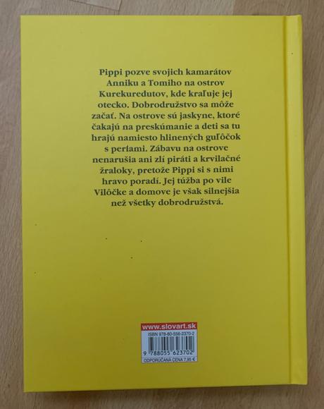 Lindgrenová astrid-pippi dlhá pančucha v tichomorí,