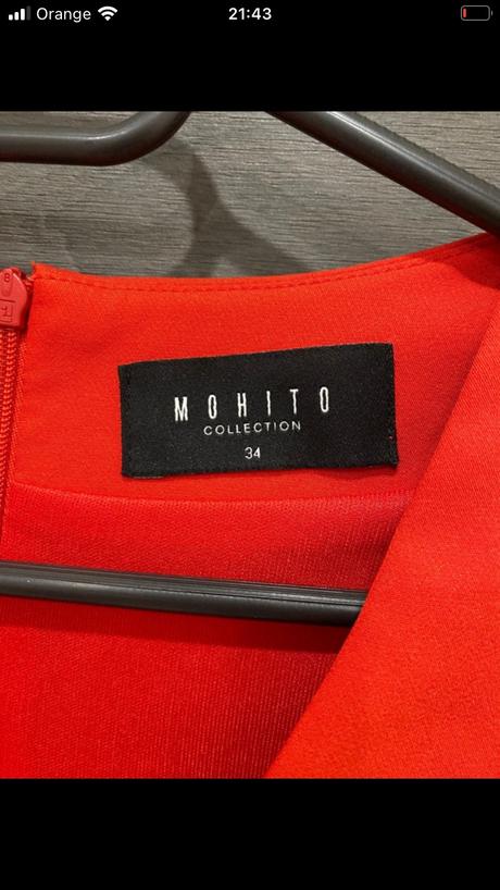 Krasne červene šaty, mohito,34