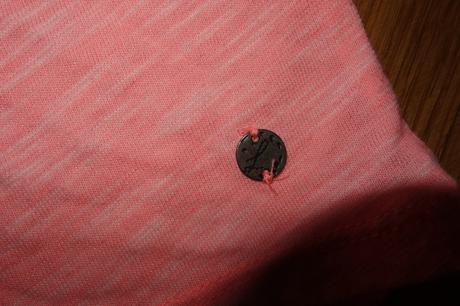 Lososové tričko s krajkou 158/164, lindex,158