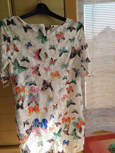 Šaty s motýlikmi, l