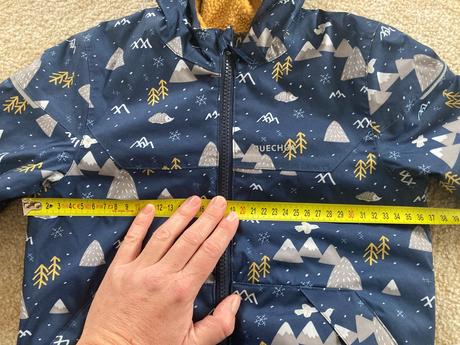 Zimna bunda nepremokava decathlon 96-102, quechua,98