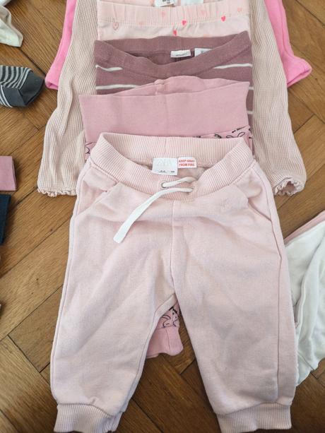 Obrovský dievčenský balík veľkosť 68, 68–80