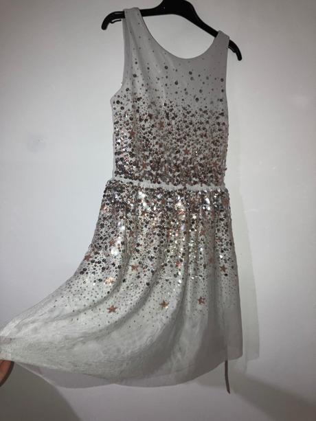 Dievčenské slávnostné tylové šaty, h&m,146