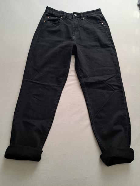 Rifle vysoky pas velkost 36 cena 9e, sinsay,s