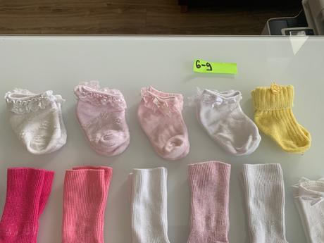 Balik ponožiek 0-12 mesačne, 68–80