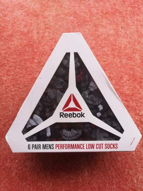 Reebok pánske funkčné ponožky 6 párov veľ. 40-46, reebok,40 / 42 / 44 / 46