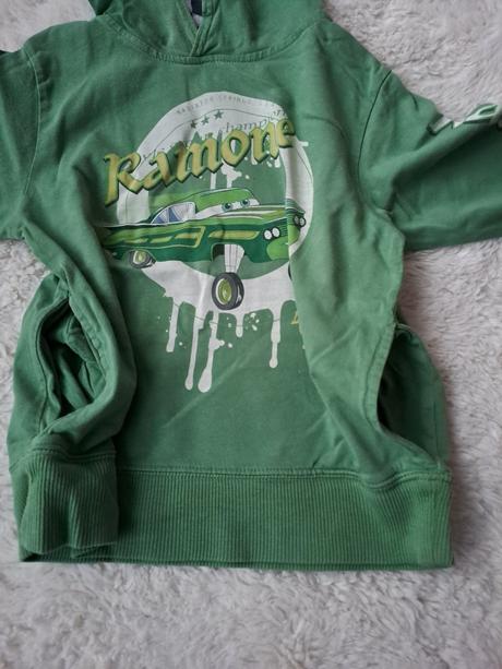 Mikina cars, h&m,104