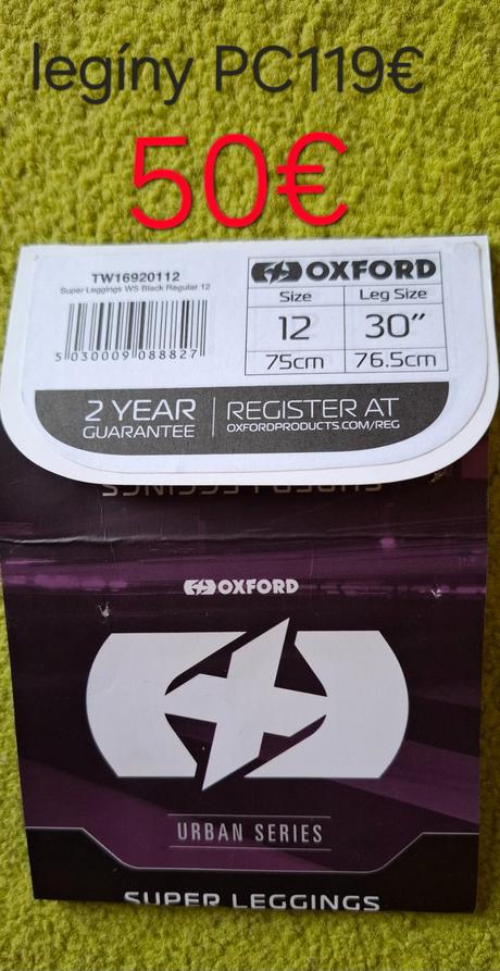 Moto kevlarové legíny, m