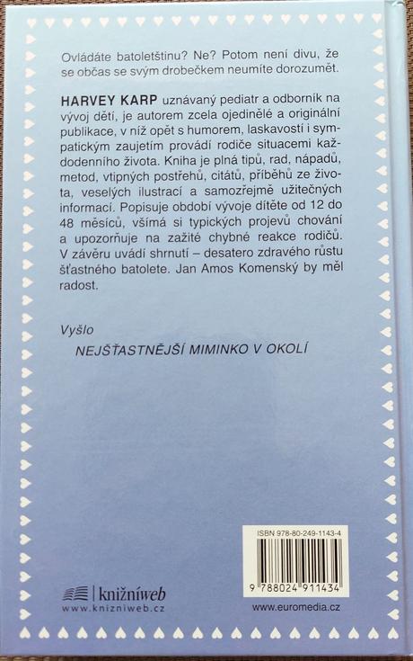 Kniha nejšťastnejší batole v okolí, harvey karp,