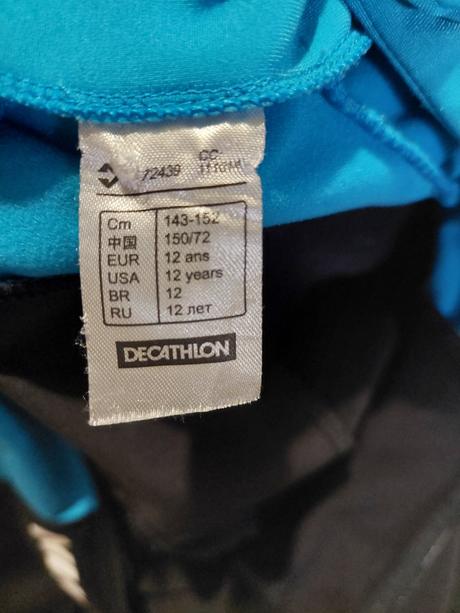 Cyklistická mikina btwin super stav, decathlon,140