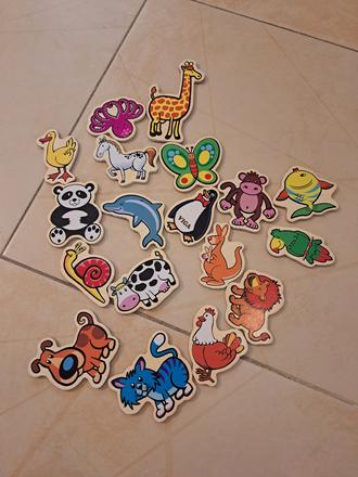 Magnetky zvieratká, 